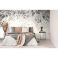 SELF ADHESIVE WALLPAPER BLACK AND WHITE TOUCH OF NATURE - SELF-ADHESIVE WALLPAPERS - WALLPAPERS