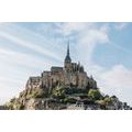 CANVAS PRINT MONT-SAINT-MICHEL CASTLE - PICTURES OF CITIES - PICTURES