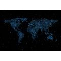 WALLPAPER WORLD MAP WITH NIGHT SKY - WALLPAPERS MAPS - WALLPAPERS