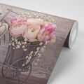 WALLPAPER FLOWERS IN A VINTAGE VASE WITH AN INSCRIPTION - WALLPAPERS QUOTES AND INSCRIPTIONS - WALLPAPERS