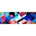 CANVAS PRINT ABSTRACT GEOMETRY - ABSTRACT PICTURES - PICTURES
