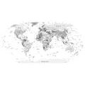 WALLPAPER BLACK AND WHITE MAP WITH NAMES - WALLPAPERS MAPS - WALLPAPERS