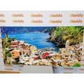 CANVAS PRINT COAST OF ITALY - PICTURES OF NATURE AND LANDSCAPE - PICTURES