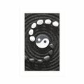 POSTER WITH MOUNT HARMONIC YIN AND YANG - BLACK AND WHITE - POSTERS