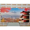 CANVAS PRINT AUTUMN IN JAPAN - PICTURES OF CITIES - PICTURES