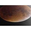CANVAS PRINT MOON IN THE NIGHT SKY - PICTURES OF SPACE AND STARS - PICTURES