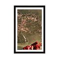 POSTER WITH MOUNT AUTUMN STILL LIFE - VASES - POSTERS