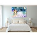 CANVAS PRINT MOON FAIRY - PICTURES OF PEOPLE - PICTURES