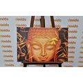 CANVAS PRINT SMILING BUDDHA - PICTURES FENG SHUI - PICTURES