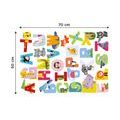 DECORATIVE WALL STICKERS ALPHABET - FOR CHILDREN - STICKERS