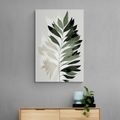 CANVAS PRINT MINIMALISTIC FERN - PICTURES OF TREES AND LEAVES - PICTURES