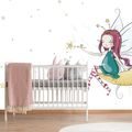 SELF ADHESIVE WALLPAPER MAGICAL FAIRY ON THE MOON - SELF-ADHESIVE WALLPAPERS - WALLPAPERS