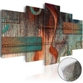 PICTURE ON ACRYLIC GLASS ABSTRACT MUSIC - PICTURES ON GLASS - PICTURES