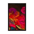POSTER ABSTRACT PASTEL LEAVES - ABSTRACT AND PATTERNED - POSTERS