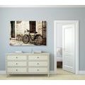 CANVAS PRINT RETRO BICYCLE - VINTAGE AND RETRO PICTURES - PICTURES