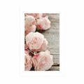 POSTER WITH MOUNT ROMANTIC ROSES - FLOWERS - POSTERS