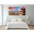 CANVAS PRINT AUTUMN IN JAPAN - PICTURES OF CITIES - PICTURES