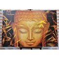 CANVAS PRINT SMILING BUDDHA - PICTURES FENG SHUI - PICTURES