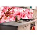 SELF ADHESIVE PHOTO WALLPAPER FOR KITCHEN APPLE TREE FLOWERS - WALLPAPERS