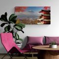 CANVAS PRINT AUTUMN IN JAPAN - PICTURES OF CITIES - PICTURES