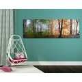 CANVAS PRINT FOUR SEASONS - PICTURES OF NATURE AND LANDSCAPE - PICTURES