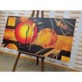 CANVAS PRINT ETHNIC COUPLE IN LOVE - ABSTRACT PICTURES - PICTURES