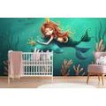 SELF ADHESIVE WALLPAPER MERMAID WITH A DOLPHIN - SELF-ADHESIVE WALLPAPERS - WALLPAPERS