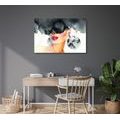 CANVAS PRINT FEMALE ICON - PICTURES OF WOMEN - PICTURES