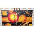 CANVAS PRINT ETHNIC COUPLE IN LOVE - ABSTRACT PICTURES - PICTURES