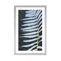 POSTER WITH MOUNT DECORATIVE FERN - MOTIFS FROM OUR WORKSHOP - POSTERS