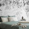 SELF ADHESIVE WALLPAPER BLACK AND WHITE TOUCH OF NATURE - SELF-ADHESIVE WALLPAPERS - WALLPAPERS