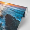 WALL MURAL ROMANTIC SUNSET - WALLPAPERS NATURE - WALLPAPERS