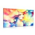 CANVAS PRINT WOMAN'S CHARM - PICTURES OF WOMEN - PICTURES