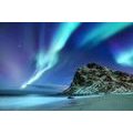 SELF ADHESIVE WALL MURAL NORTHERN LIGHTS IN NORWAY - SELF-ADHESIVE WALLPAPERS - WALLPAPERS