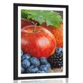 POSTER WITH MOUNT AUTUMN HARVEST - WITH A KITCHEN MOTIF - POSTERS