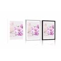 POSTER WITH MOUNT LUXURY GIFT SET - FLOWERS - POSTERS