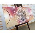 CANVAS PRINT CHARMING MANDALA - PICTURES FENG SHUI - PICTURES