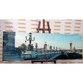 CANVAS PRINT BRIDGE OF ALEXANDER III. IN PARIS - PICTURES OF CITIES - PICTURES