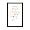 POSTER WITH MOUNT MOTIVATIONAL QUOTE - ELEANOR ROOSEVELT - MOTIFS FROM OUR WORKSHOP - POSTERS