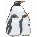 DECORATIVE WALL STICKERS PENGUINS - FOR CHILDREN - STICKERS