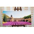 CANVAS PRINT PROVENCE WITH LAVENDER FIELDS - PICTURES OF CITIES - PICTURES