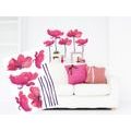 DECORATIVE WALL STICKERS POPPIES WITH RETRO TOUCH - STICKERS
