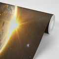 WALL MURAL REFLECTION OF THE EARTH - WALLPAPERS SPACE AND STARS - WALLPAPERS