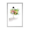 POSTER WITH MOUNT GIRL IN FAIRY DRESS - WOMEN - POSTERS