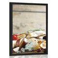 POSTER ROMANTIC DINNER - WITH A KITCHEN MOTIF - POSTERS