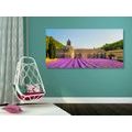 CANVAS PRINT PROVENCE WITH LAVENDER FIELDS - PICTURES OF CITIES - PICTURES