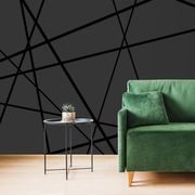 WALLPAPER DARK INTERSECTION - PATTERNED WALLPAPERS - WALLPAPERS