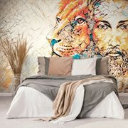 SELF ADHESIVE WALLPAPER ALMIGHTY WITH A LION - SELF-ADHESIVE WALLPAPERS - WALLPAPERS