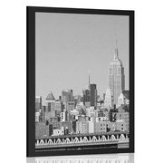 POSTER MAGICAL NEW YORK CITY IN BLACK AND WHITE - BLACK AND WHITE - POSTERS