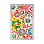 POSTER FLORAL ABSTRACTION - FOR CHILDREN - POSTERS